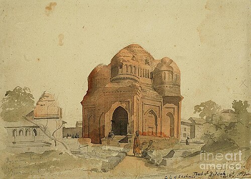 Tomb of Budshah's Mother photograph